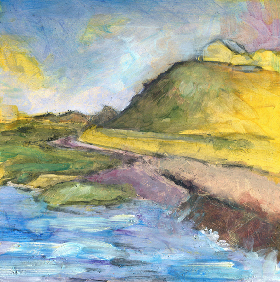 Oil on Panel, 8" x 8